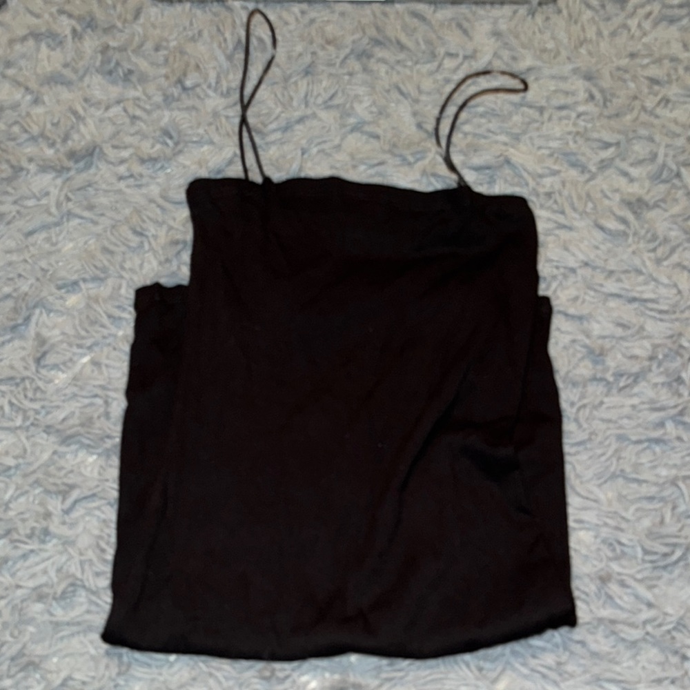 Black Strapless Dress